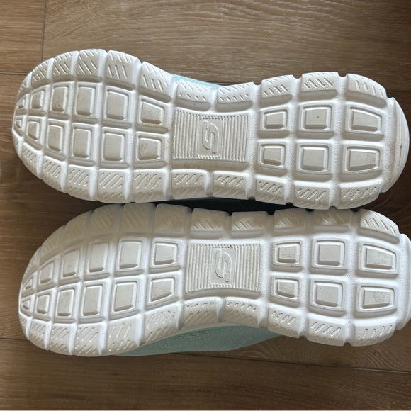 Women's Light Blue Skechers - Picture 5 of 5